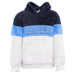 Sweat polaire garcon gris marine hiver cl100 4/14 ans Garçon CXL BY CHRISTIAN LACROIX