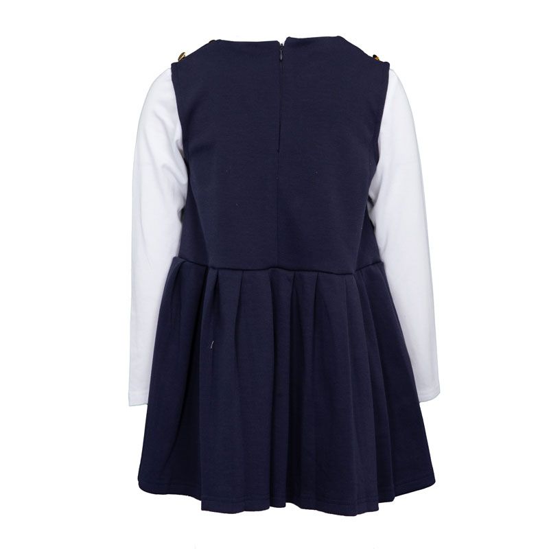 Ensemble robe gris marine rose perm cl138 4/14 ans Enfant CXL BY CHRISTIAN LACROIX