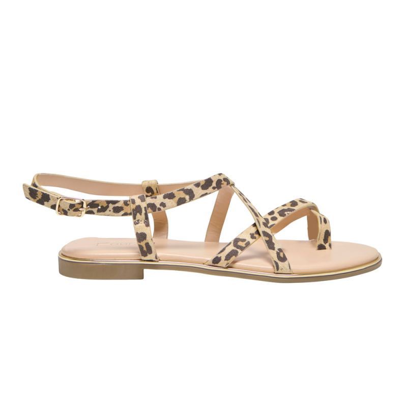 Sandales mari imprimé léopard avec boucle Femme ONLY