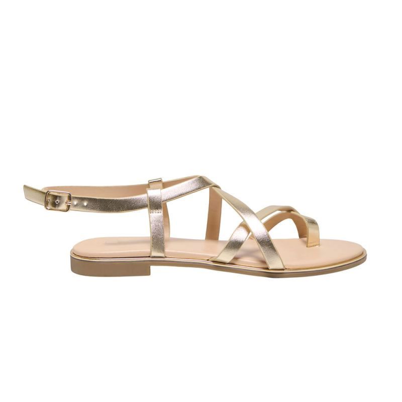 Sandales couleur dorée avec boucle Femme ONLY