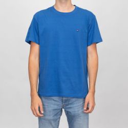 T-shirt logo brodé coton col ras de cou Homme TOMMY HILFIGER
