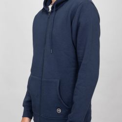Sweat zippe capuche navy sylvain Homme PANAME BROTHERS