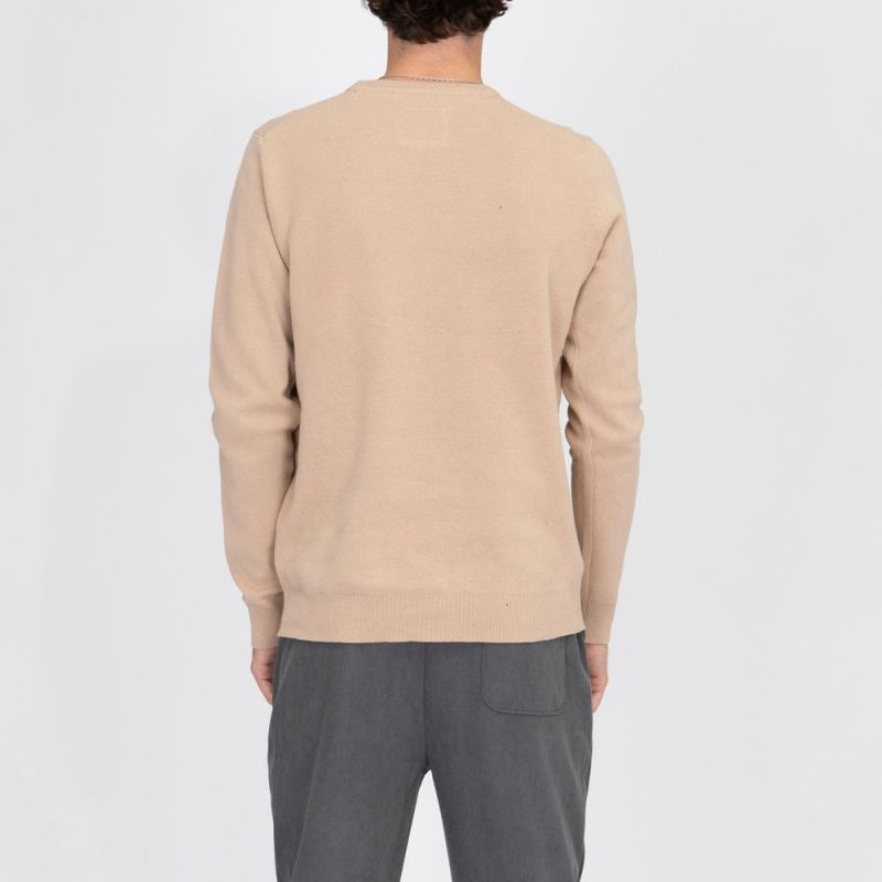 Pull col rond hummus bill tornade milano 10289 Homme BILL TORNADE