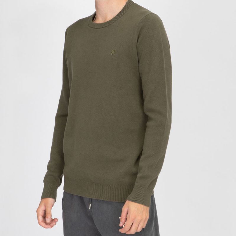 Pull col rond hummus bill tornade milano 10289 Homme BILL TORNADE