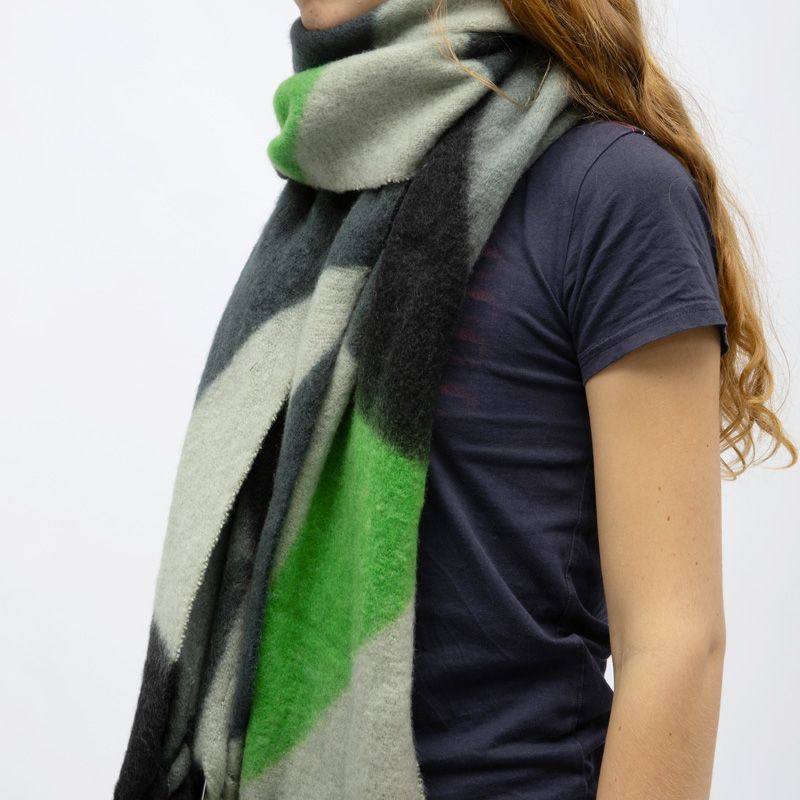 Echarpe thais verte Femme DEELUXE 74