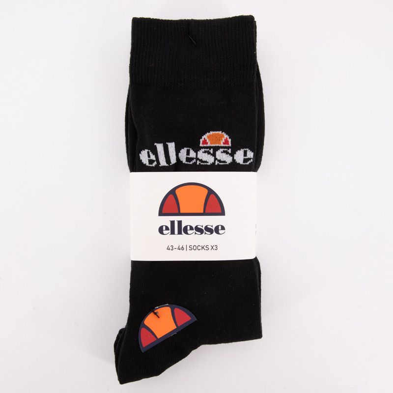 Lot de 3 chaussettes ville 1 couleur homme ellesse 25756 Homme ELLESSE