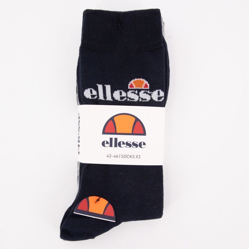 Lot de 3 chaussettes ville 3 couleurs homme ellesse 25756 Homme ELLESSE