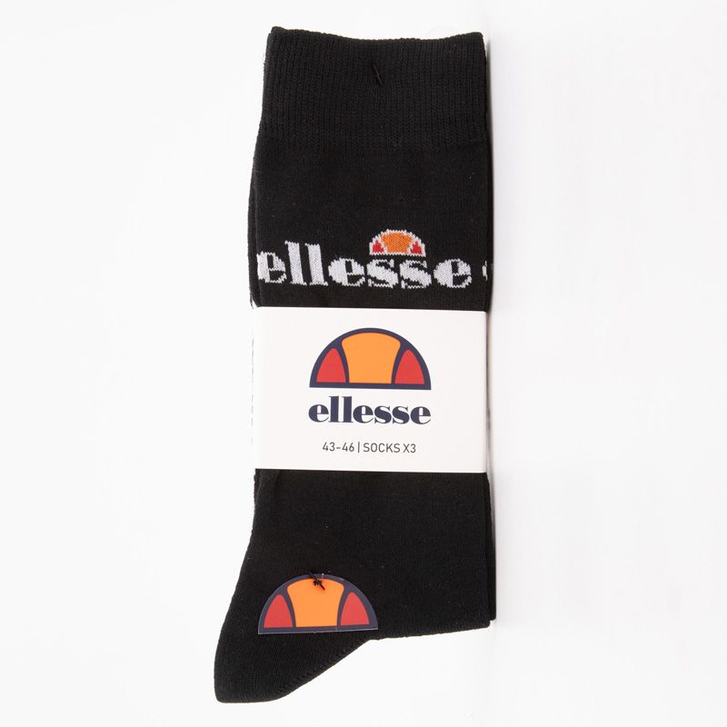 Lot de 3 chaussettes ville 3 couleurs homme ellesse 25756 Homme ELLESSE