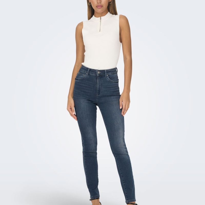 Jeans onlmila blue black denim 15231285 4493 Femme ONLY