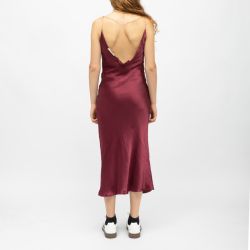 ROBE LONGUE 55-BORDEAUX RAINEE-R302423V6B