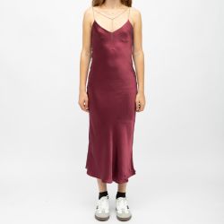 ROBE LONGUE 55-BORDEAUX RAINEE-R302423V6B