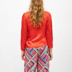 BLOUSE 50-ROUGE BIANCA-B102421V2A BLOUSE 50-ROUGE BIANCA-B102421V2A