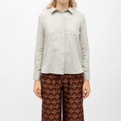 CHEMISIER 03-GRIS CHINE CARLI-C102423E6A