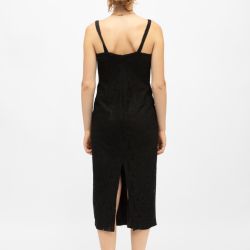 Robe midi 00-noir ruken-r202423e5b Femme LA PETITE ETOILE