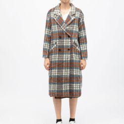 MANTEAU 23-CARREAUX NAELLE-V322422Z0A