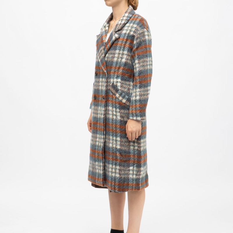 MANTEAU 23-CARREAUX NAELLE-V322422Z0A