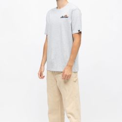 Tee shirt noir col rond regular logo brodé Homme ELLESSE Tee shirt noir col rond regular logo brodé Homme ELLESSE