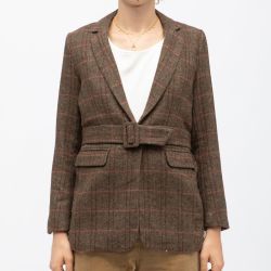 Veste 16-carreaux valentine-v102423h0a Femme LA PETITE ETOILE