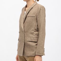 Veste 16-marron villie-v102422h0a Femme LA PETITE ETOILE