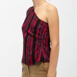 Top one shoulder 55-cravate tifany-b402423v0a Femme LA PETITE ETOILE