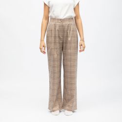 Pantalon 13-carreaux paoline-p102421z4a Femme LA PETITE ETOILE