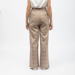 Pantalon 13-carreaux paoline-p102421z4a Femme LA PETITE ETOILE