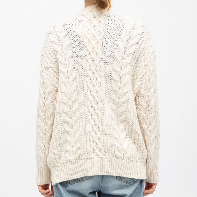 Gilet 12-ivoire moore-m212423h5e Femme LA PETITE ETOILE