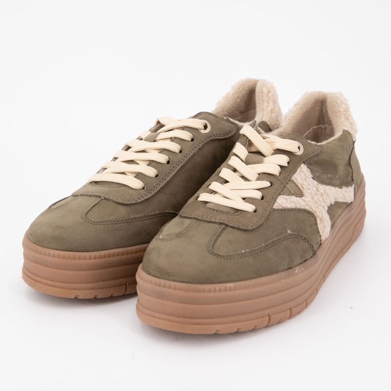 Basket khaki 1590020001 t36/41 Femme TOM TAILOR
