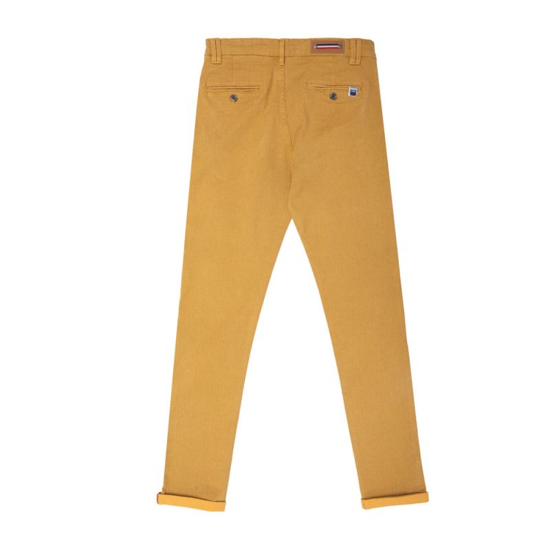 Pantalon chino imprimé coton stretch tamar Homme BLAGGIO Pantalon chino imprimé coton stretch tamar Homme BLAGGIO