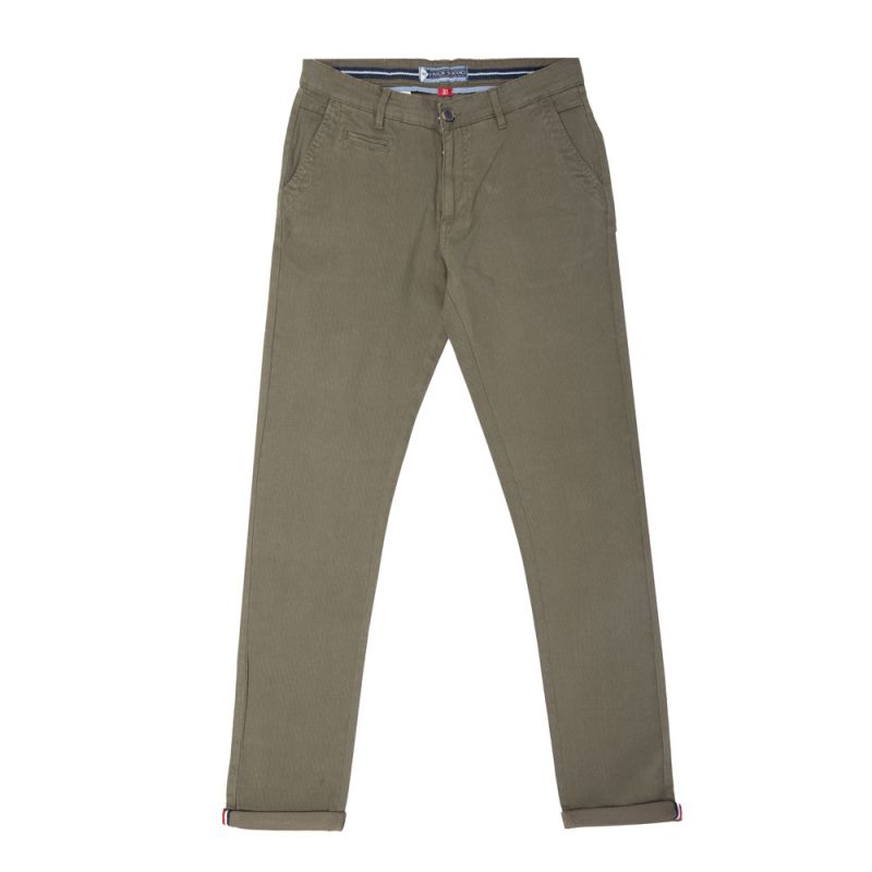 Pantalon chino imprimé coton stretch tamar Homme BLAGGIO Pantalon chino imprimé coton stretch tamar Homme BLAGGIO