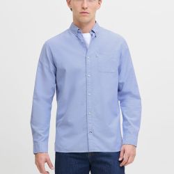 CHEMISE CASHMER BLUE JJOXFORD 12279280 4357