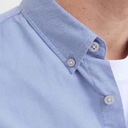 CHEMISE CASHMER BLUE JJOXFORD 12279280 4357