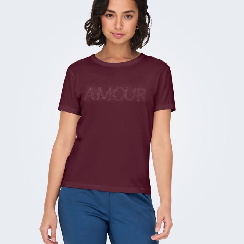 Tee shirt jdymichigan fig 15311702 4428 Femme JDY