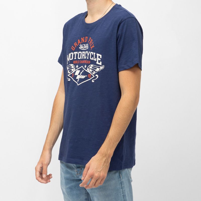 Tee shirt logo moto gp x von dutch vdmgp/1/tr/moto24 Homme VON DUTCH