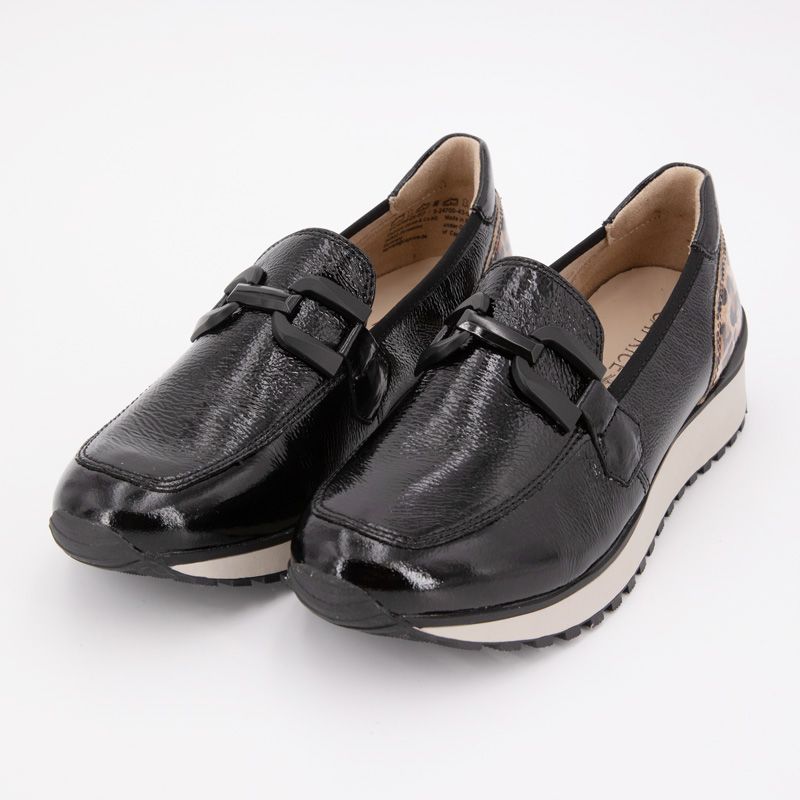 MOCASSIN BLACK NAPLAK 92470043 T36/41