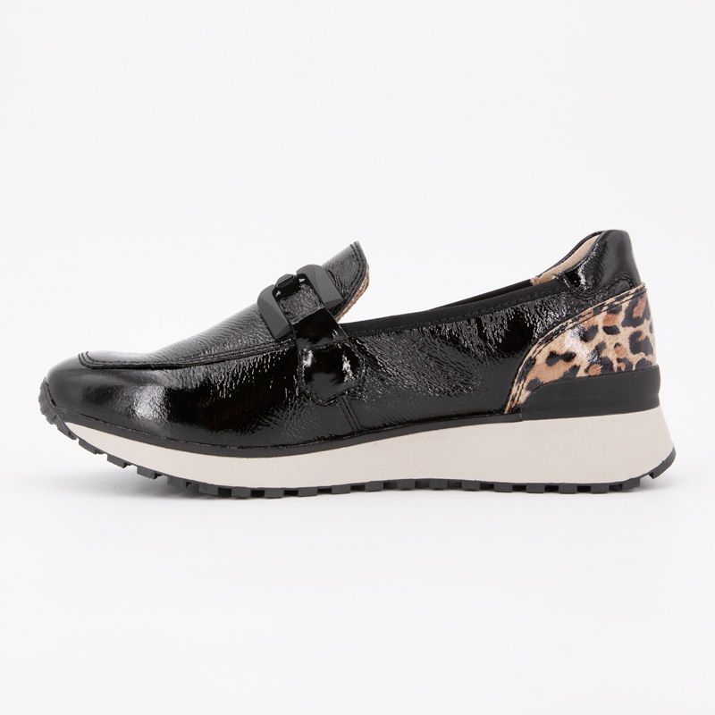 MOCASSIN BLACK NAPLAK 92470043 T36/41 MOCASSIN BLACK NAPLAK 92470043 T36/41