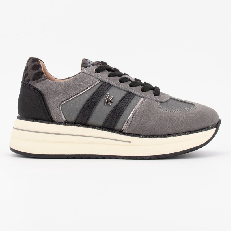 Basket grey black k-11291 silvia t36/40 Femme KEYS