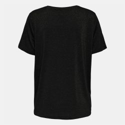 Tee shirt harly pailleté regular col v Femme ONLY Tee shirt harly pailleté regular col v Femme ONLY