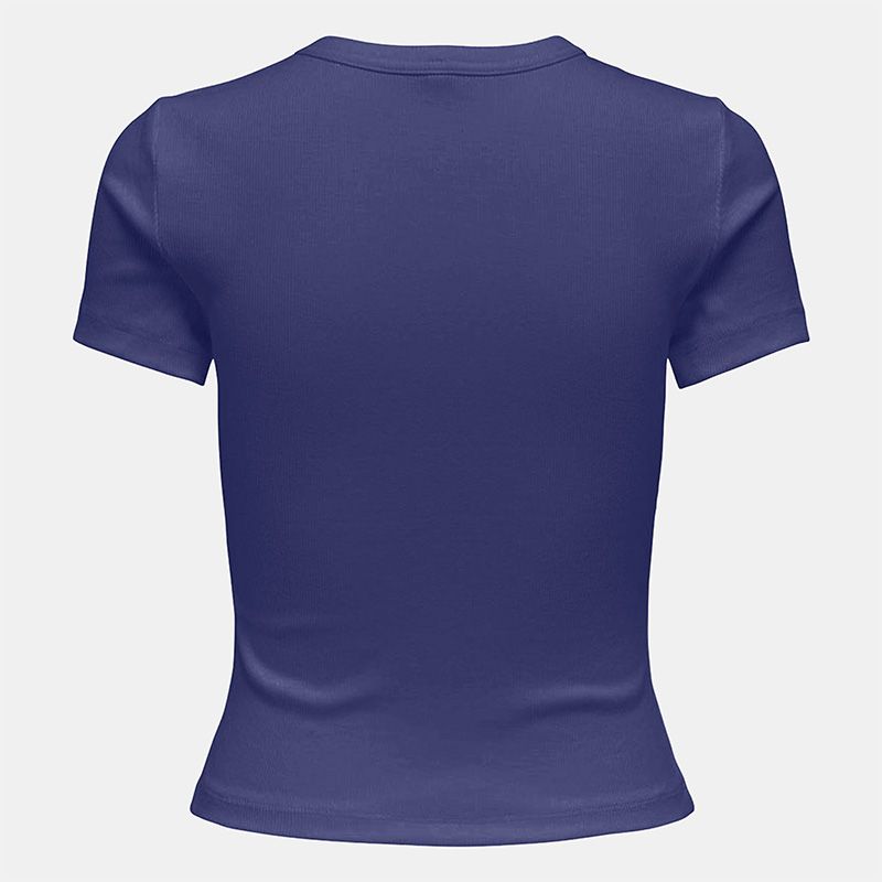 Tee shirt basique col rond coton bio Femme ONLY