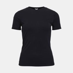 Tee shirt basique noir Jannie manches courtes Femme OBJECT