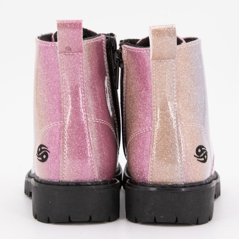 Botine metallic rosa 53ca711680769 t26/32 Enfant DOCKERS BY GERLI