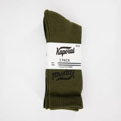 Lot de 3 chaussettes sport poseidon Homme KAPORAL