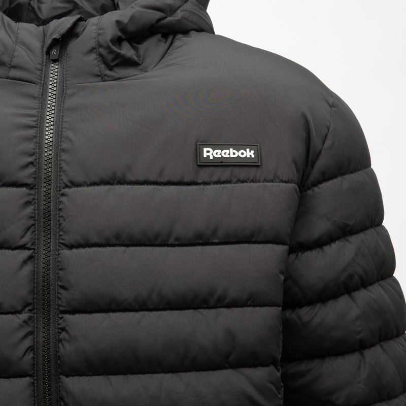 Parka noire reebok g12537af Homme REEBOK
