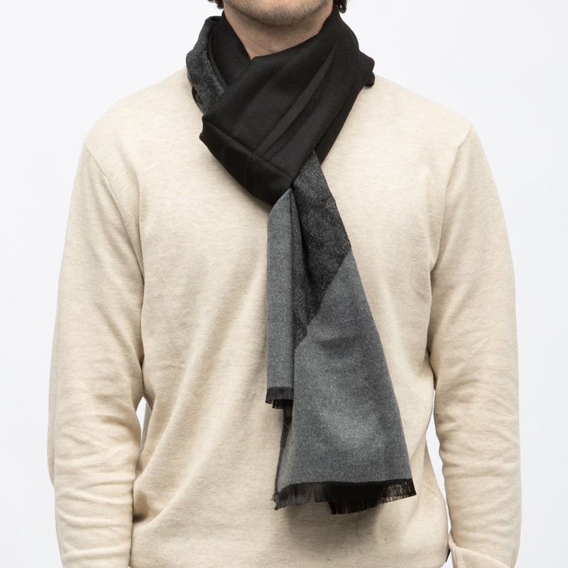 Echarpe imprimee 30x190cm lyam Homme TED LAPIDUS