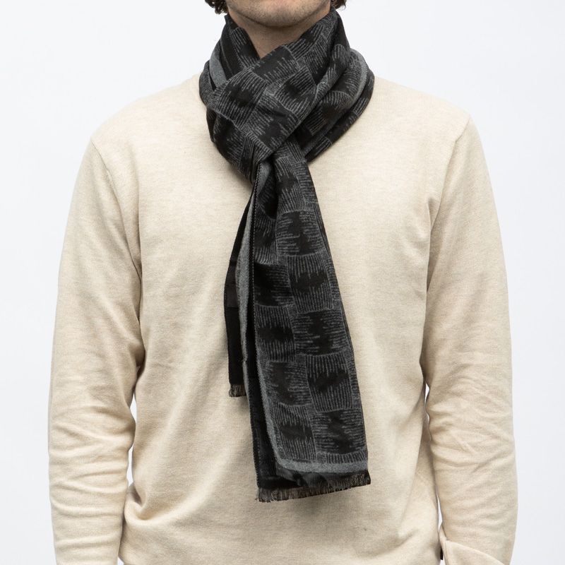 Echarpe imprimee 30x190cm lyam Homme TED LAPIDUS