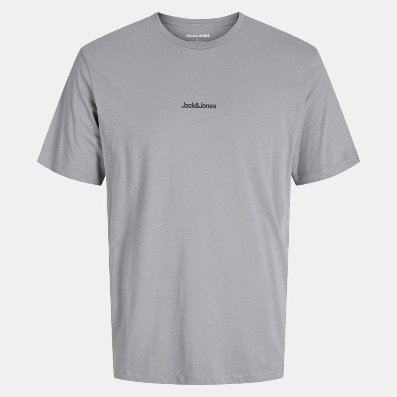 Tee shirt blanc mine col rond motif soleil levant Homme JACK & JONES Tee shirt blanc mine col rond motif soleil levant Homme JACK & JONES