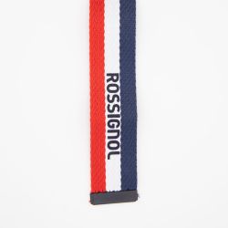 Ceinture tissu au couleur du drapeau français avec boucle argenté Homme ROSSIGNOL