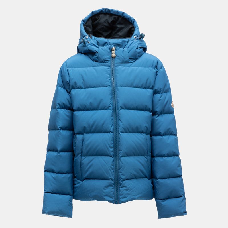 Doudoune capuche spoutnic smooth pacific Enfant PYRENEX