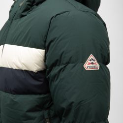 Doudoune capuche delano baltic green Homme PYRENEX