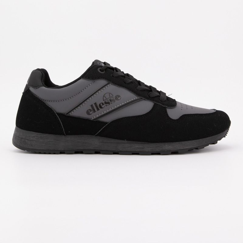 Basket navy burgundy tan sopf 1089 t41/46 Homme ELLESSE